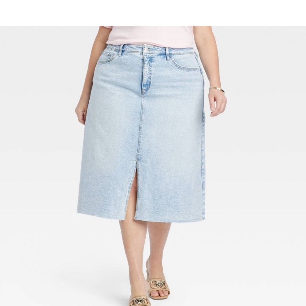 Ava & Viv denim skirt